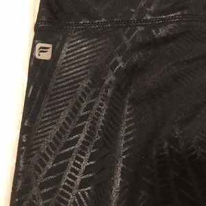Fabletics XL black full length leggings